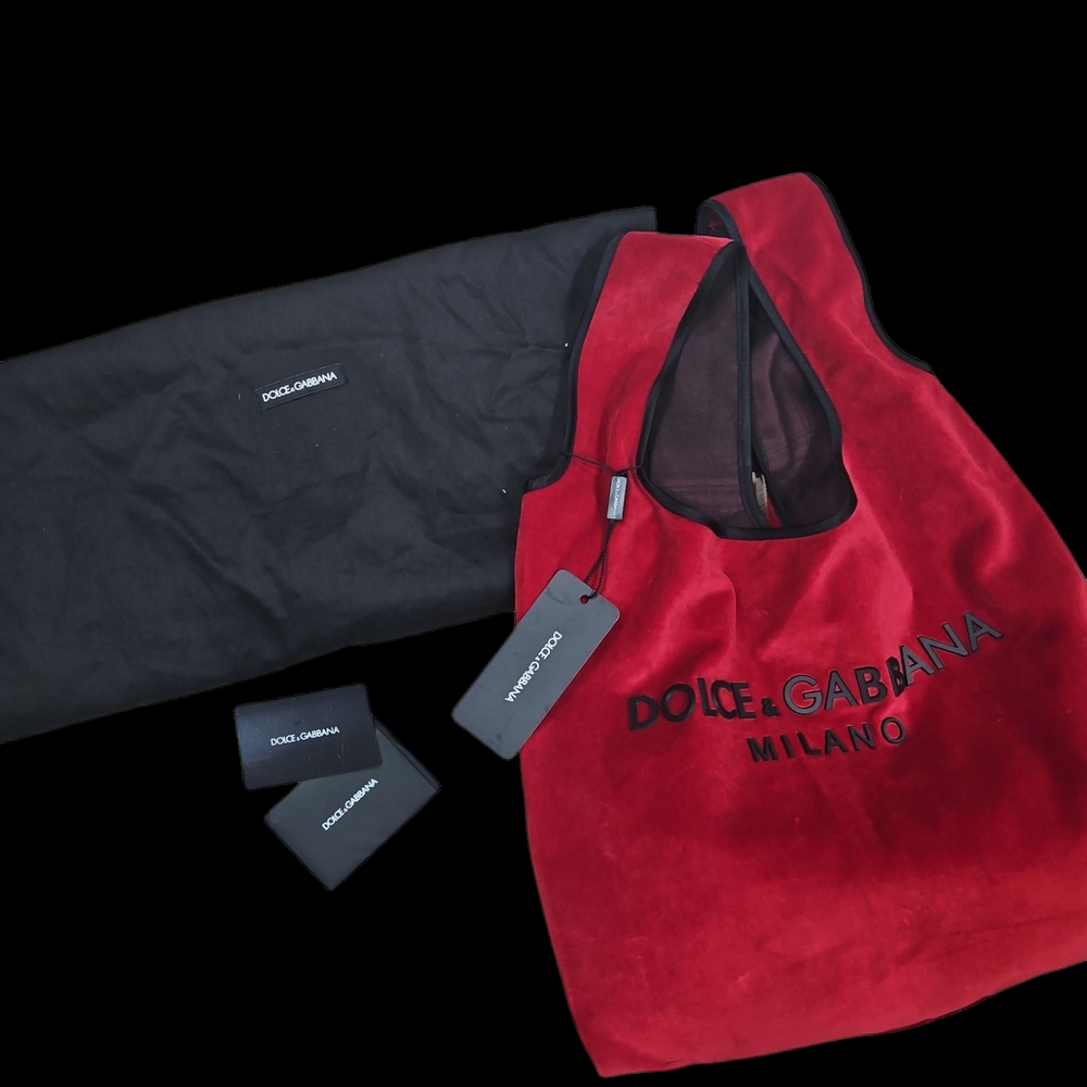 Dolce & Gabbana Red Vilvet Women's Bag. Condition Is Brand New Very Beautiful.